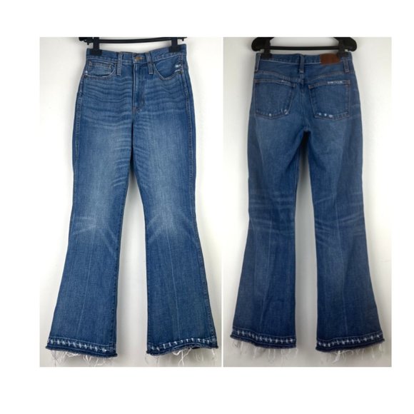 Madewell High Rise Flare Jeans - Women’s 24 - Picture 8 of 8